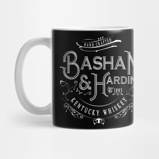 Basham & Hardin Kentucky Whiskey Logo by David Basham Mug